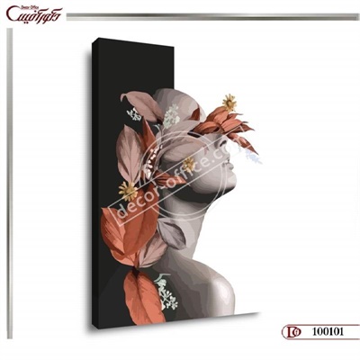 تابلو دیواری چهره مدرن R0101