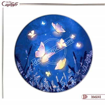 تابلو پروانه در شب C6141