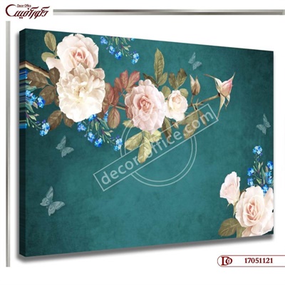 تابلو دیواری گل R1121