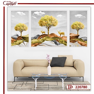 تابلو ست مدرن طرح درخت F220780