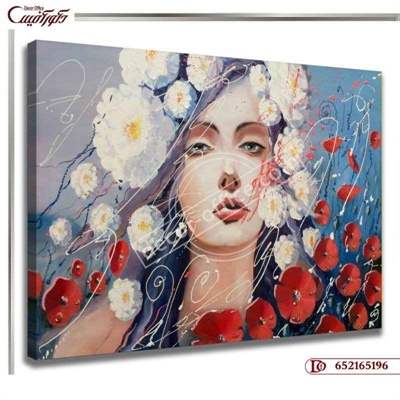 تابلو دیواری چهره R5196