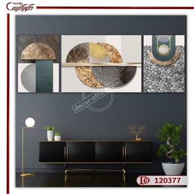 تابلو سه تکه مینیمال A120377
